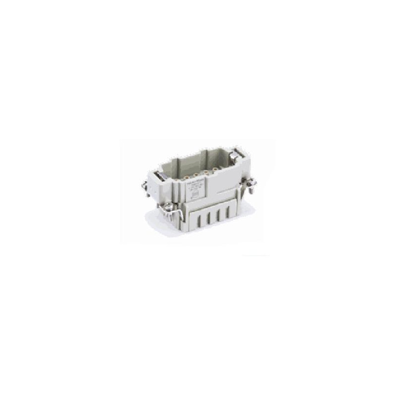 Insert HE, Raccordement à vis, femelle, 10 pin, 16A, Polycarbonate, 10B 